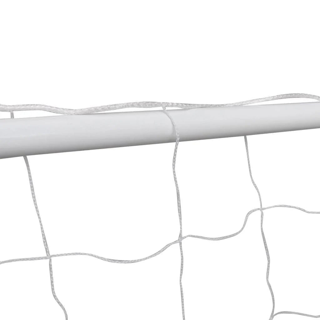 Soccer Goal | Steel Frame & Waterproof Polyester Net | Includes Ground Stakes