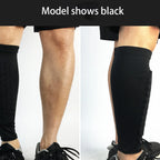 Soccer Shin Guards | EVA Honeycomb Impact Protection | Compression Fit & Silicone Grip