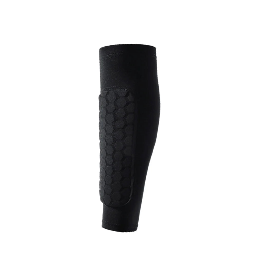 Soccer Shin Guards | EVA Honeycomb Impact Protection | Compression Fit & Silicone Grip
