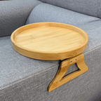Sofa Tray | Foldable Legs & Non-Slip Surface | Fits 35.5 cm Armrests