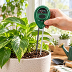Soil Tester | 3-In-1 Moisture, Light & pH | 1 Or 2 Pieces