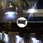 Solar Deck Lights | Solar-Powered Warm Lighting | Easy Installation