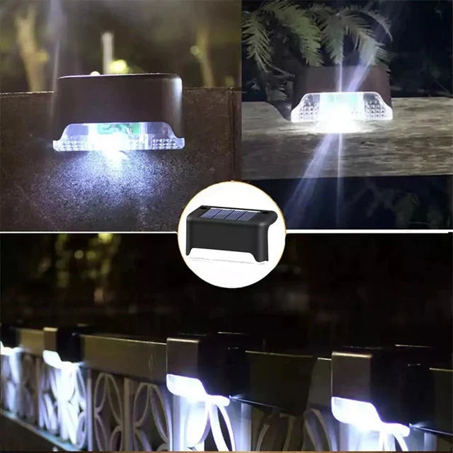 Solar Deck Lights | Solar-Powered Warm Lighting | Easy Installation