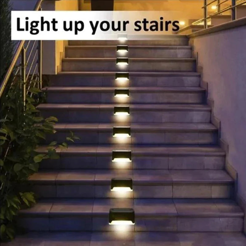 Solar Deck Lights | Solar-Powered Warm Lighting | Easy Installation