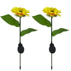 Solar Garden Light | Sunflower Design & Ground Stake | Up to 8 Hours
