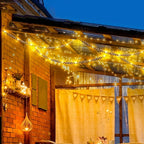 Solar Garden Light | Hemp Rope & Solar-Powered LED | Up to 8-Hour Runtime
