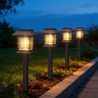 Solar Garden Light | Tungsten Filament Design