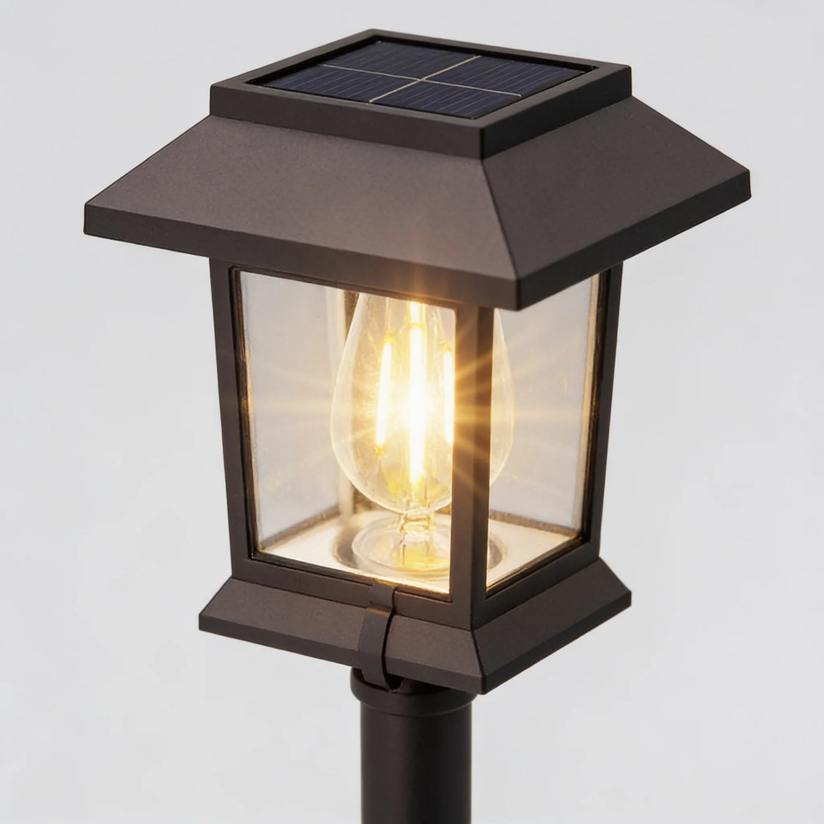 Solar Garden Light | Tungsten Filament Design
