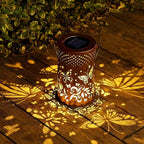 Solar Lantern | Tree Pattern Projection & Solar-Powered | Two Sizes