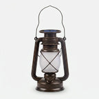 Solar Lanterns | Vintage Design & Flickering LED | Set of 2
