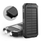 Solar Power Bank | Solar Charging & Dual USB Ports | IP44 Water-Resistant