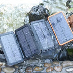 Solar Power Bank | Solar & USB Charging | 26,800mAh Battery