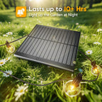 Solar String Lights | Solar-Powered & USB-C Charging | 38 Ft