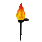 Solar Torch Light | Solar-Powered Realistic Flicker & IP65 Waterproof
