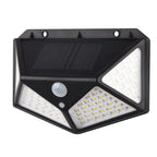 Solar Wall Light | 100-LED Motion Sensor & Weatherproof