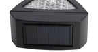 Solar Wall Light | Egyptian Pattern Glass & Solar-Powered