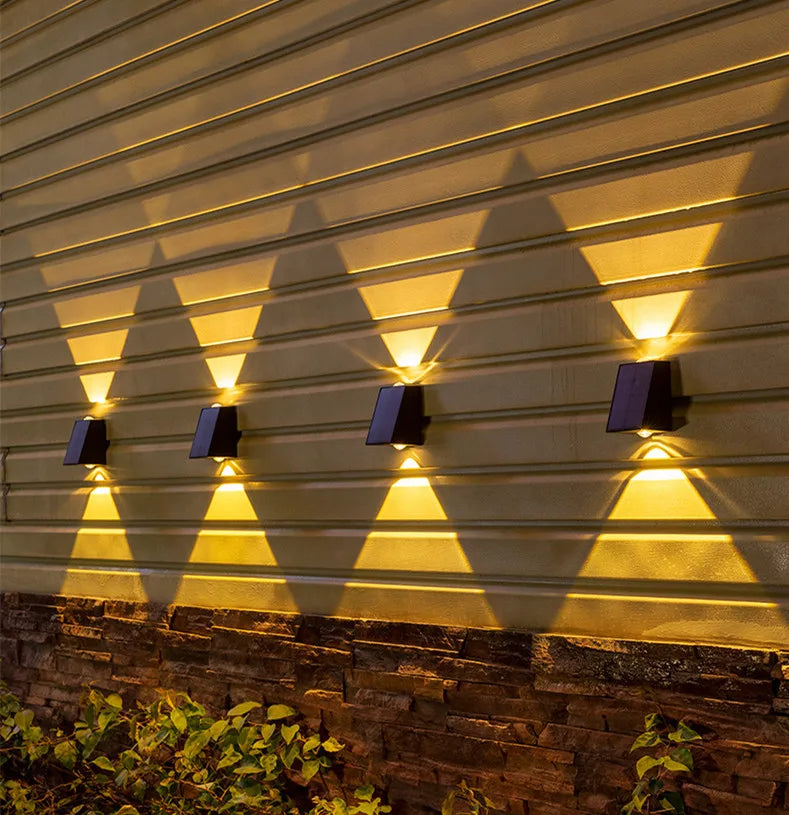 Solar Wall Light | Wireless & Automatic | Up to 10-Hour Runtime
