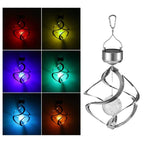 Solar Wind Chime | Color-Changing LED Lights & Wind Spinner
