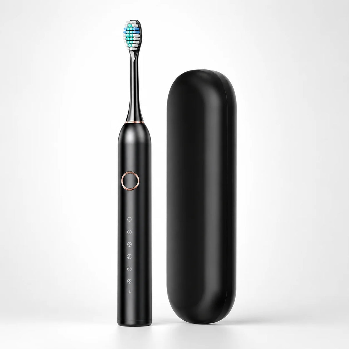Sonic Electric Toothbrush | Rechargeable & Waterproof | With Brush Heads & Storage Box
