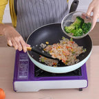 Spatula | Heat-Resistant Silicone & Wooden Handle