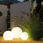 Spherical Garden Light | 16-Colour LED Rechargeable & Remote-Controlled | 12–25 cm
