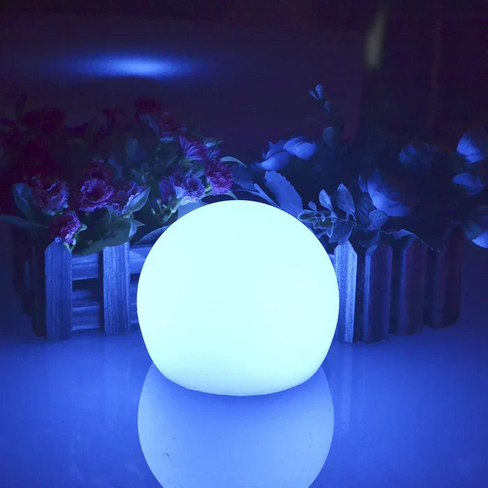 Spherical Garden Light | 16-Colour LED Rechargeable & Remote-Controlled | 12–25 cm