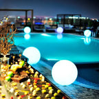 Spherical Garden Light | 16-Colour LED Rechargeable & Remote-Controlled | 12–25 cm