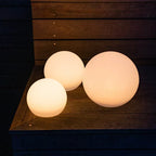 Spherical Garden Light | 16-Colour LED Rechargeable & Remote-Controlled | 12–25 cm