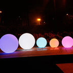 Spherical Garden Light | 16-Colour LED Rechargeable & Remote-Controlled | 12–25 cm