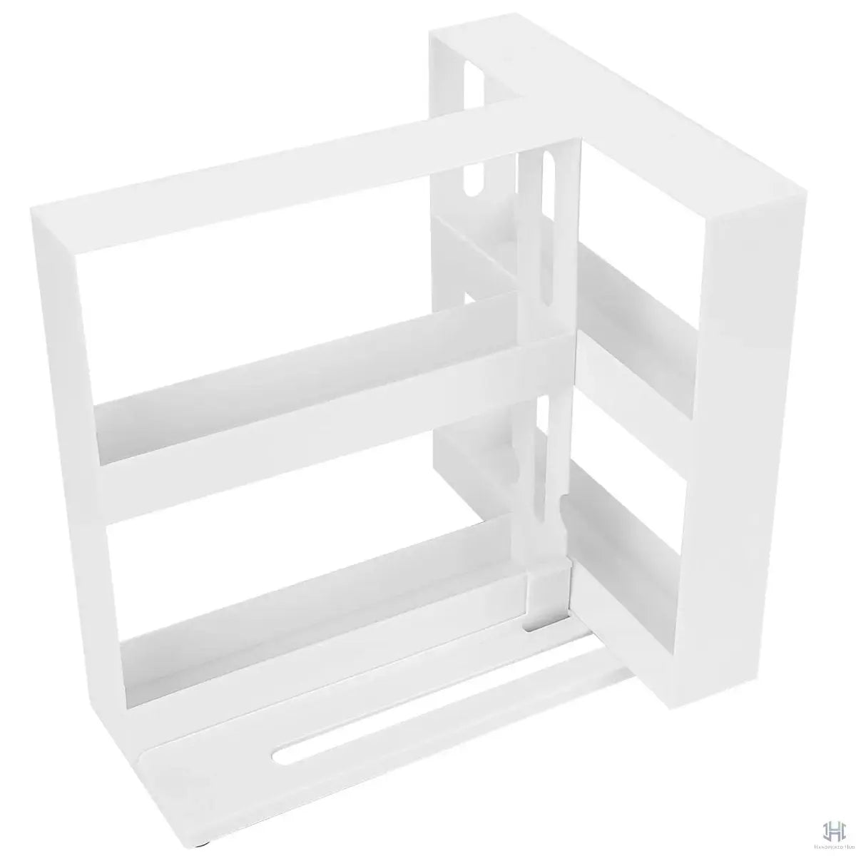 Spice Rack | Two-Tier Swivel | Holds Up to 20 Bottles
