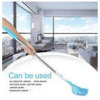 Spinning Duster | Rotating Microfiber Head | 2 Interchangeable Heads