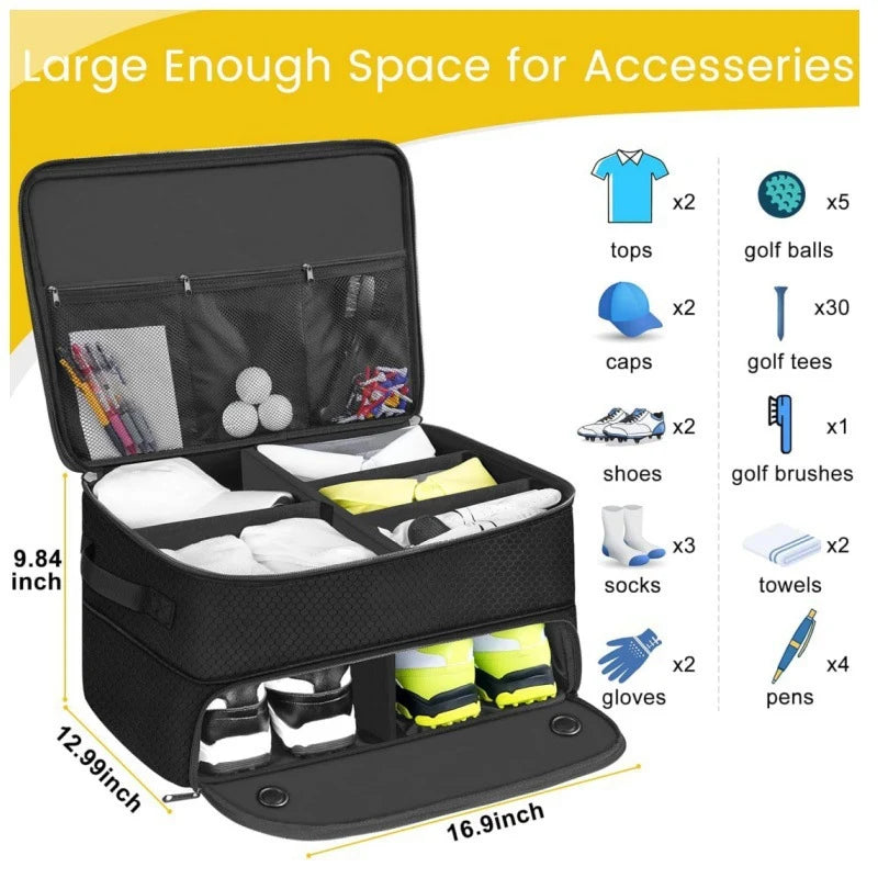 Sports Gear Organizer | Multi-Compartment & Durable | Gym & Travel