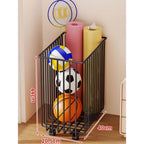 Sports Storage Cart | Vertical Space-Saving & Locking Casters
