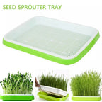 Sprouting Tray | 2-Layer Drainage System | BPA-Free & Space-Saving