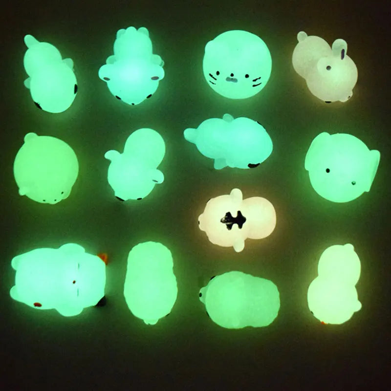 Squishy Toy | Kawaii Glow-In-The-Dark & Squeezable