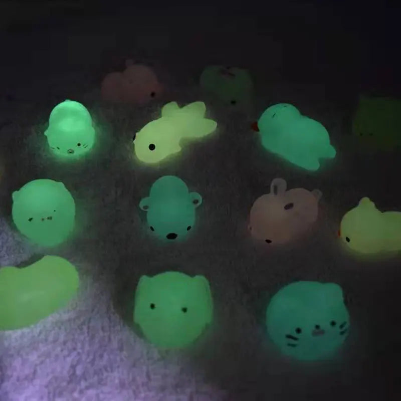 Squishy Toy | Kawaii Glow-In-The-Dark & Squeezable