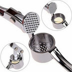 Garlic Press | Stainless Steel & Ergonomic Handle | Easy to Clean