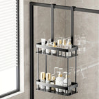 Bathroom Caddy | Stainless Steel Wall-Mounted | Single or Double Layer