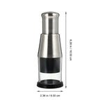 Vegetable Chopper | Stainless Steel Zigzag Blade | Integrated Bowl Base