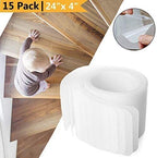 Stair Treads | Clear Anti-Slip | 10 x 61 cm