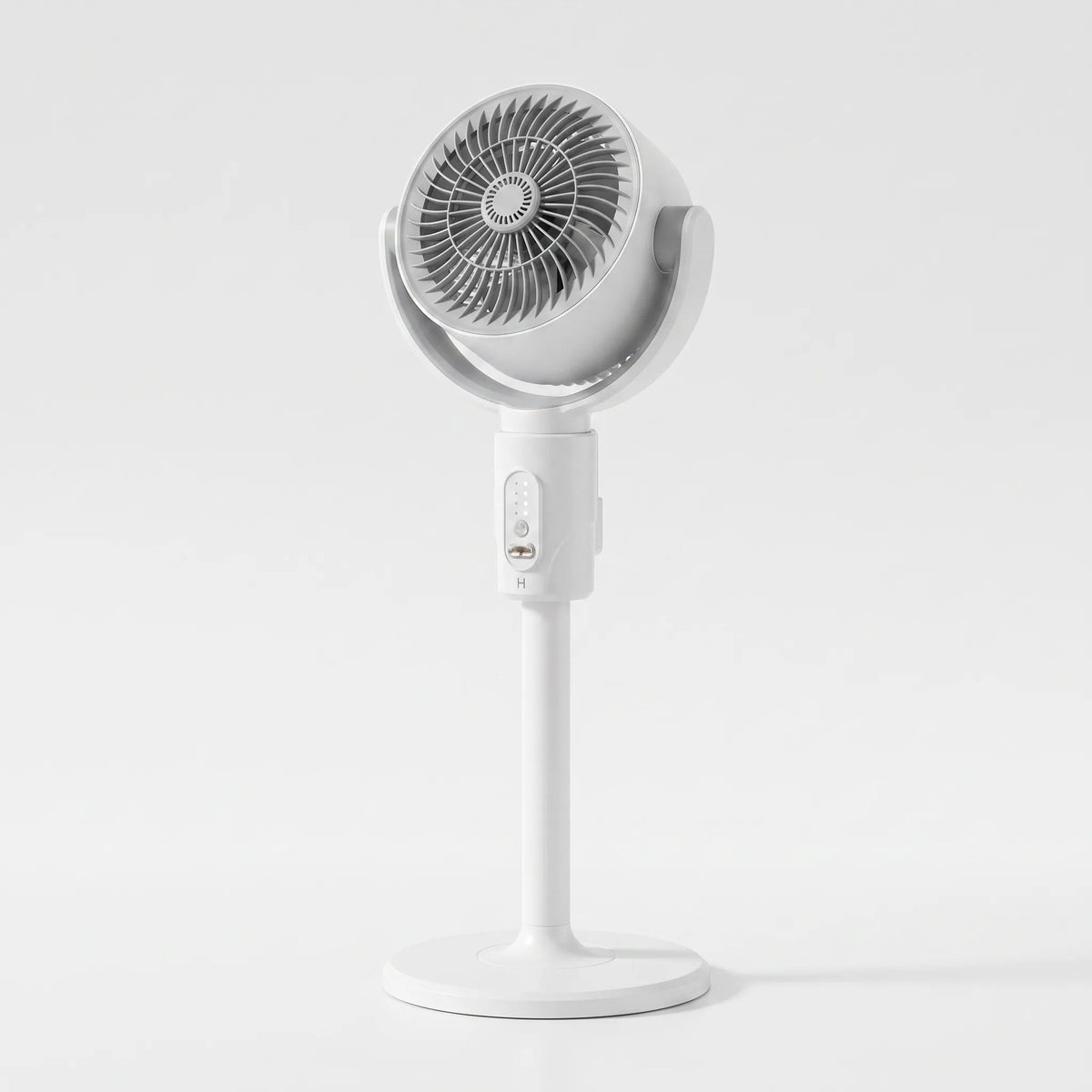 Standing Fan | Height-Adjustable & USB-Powered | Remote & Timer