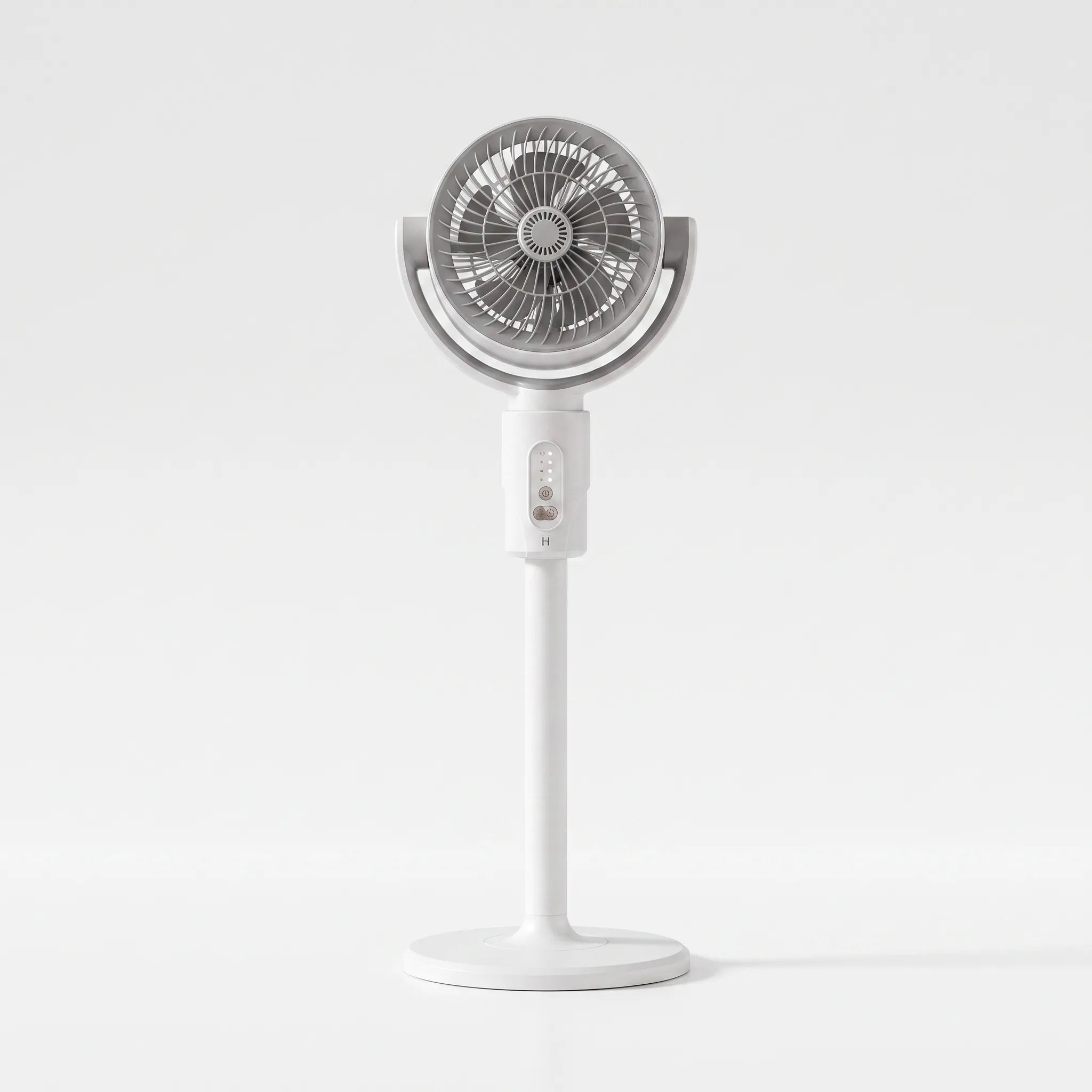 Standing Fan | Height-Adjustable & USB-Powered | Remote & Timer