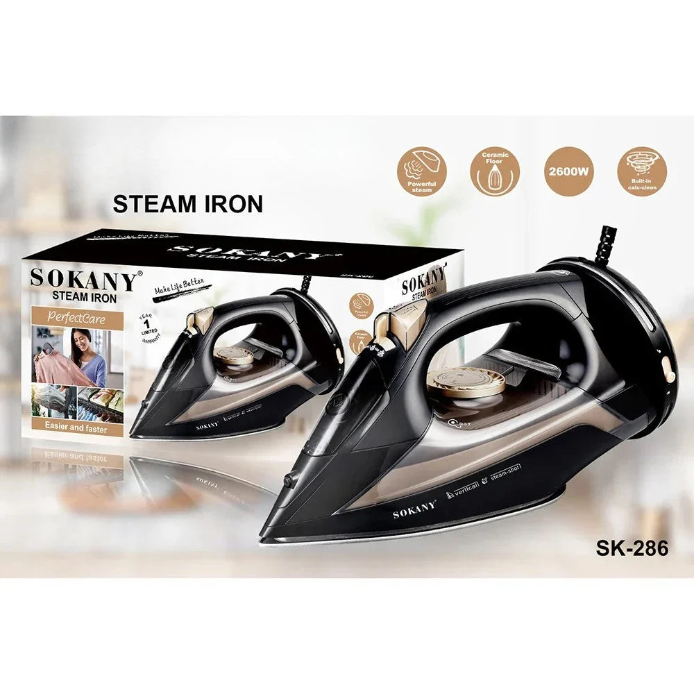 Steam Iron | Cordless & Anti-Scratch Soleplate