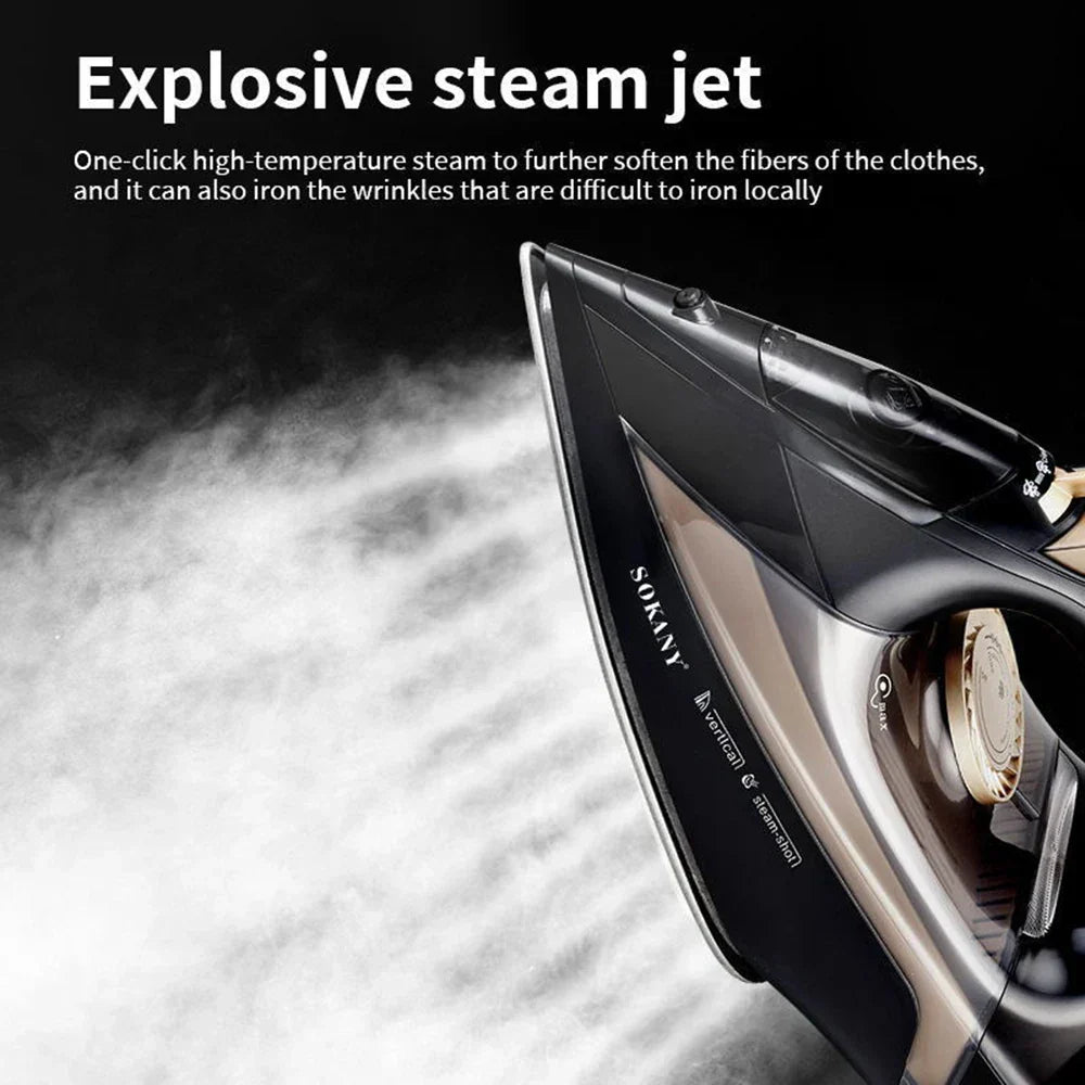 Steam Iron | Cordless & Anti-Scratch Soleplate