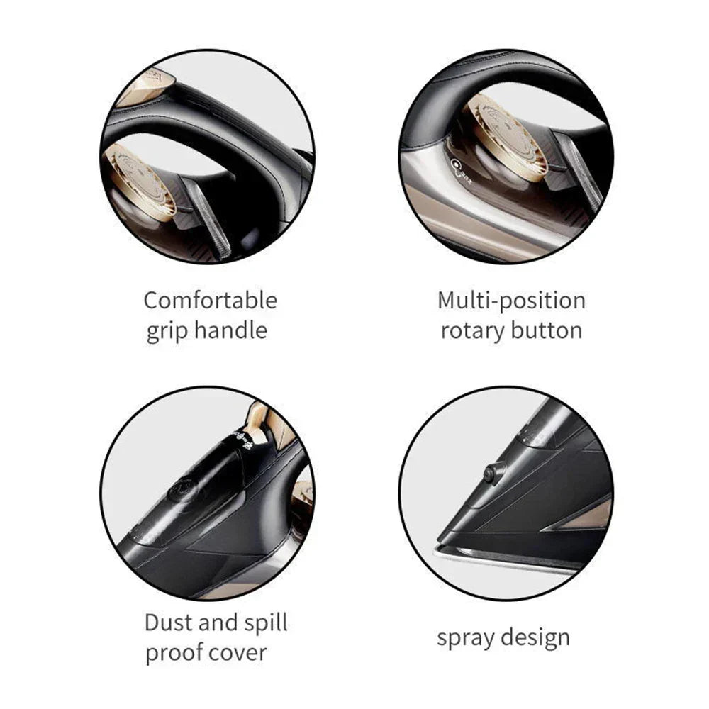 Steam Iron | Cordless & Anti-Scratch Soleplate