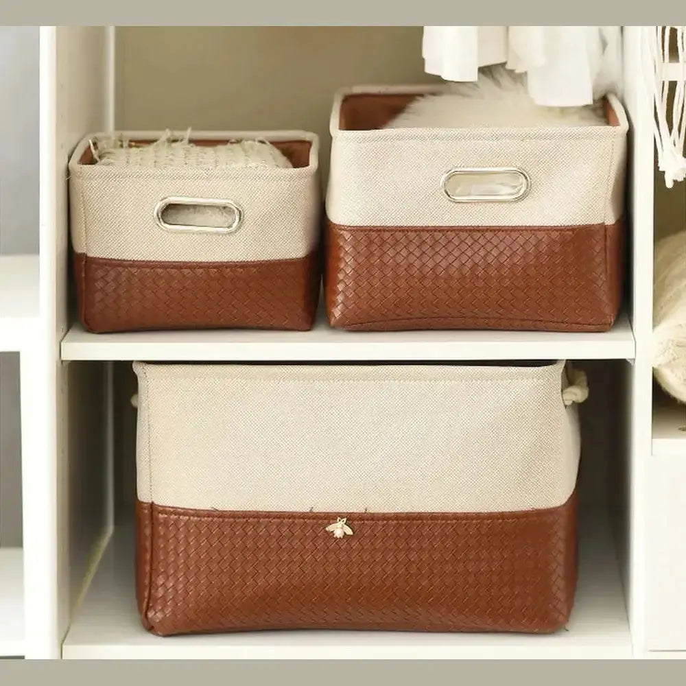 Storage Basket | Foldable & Upright Metal Frame | 3 Sizes