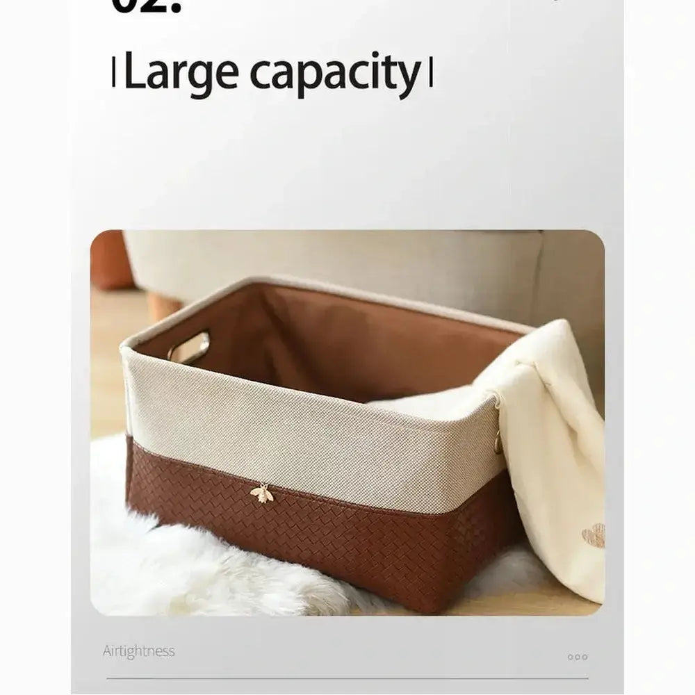 Storage Basket | Foldable & Upright Metal Frame | 3 Sizes