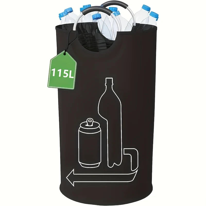 Storage Bin | Collapsible & Hanging Hooks | 115 L