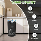 Storage Bin | Collapsible & Hanging Hooks | 115 L