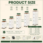 Storage Cart | Slim Rolling Pull-Out | 20 cm Wide
